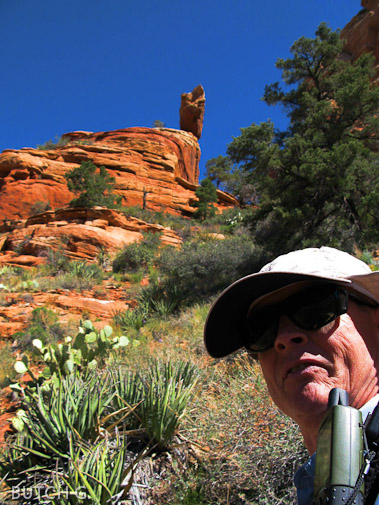 Jerry at Balance rock