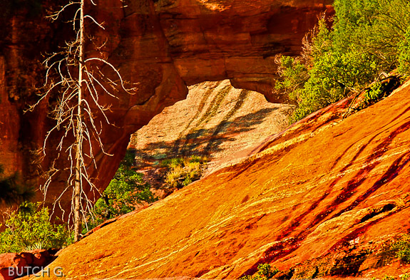 Pendley or Indian Head Arch